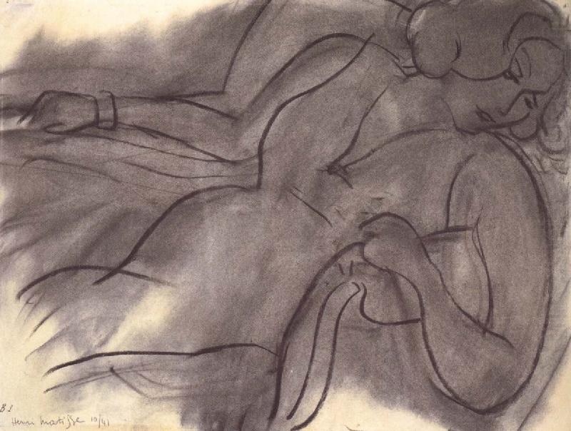 A woman sitting, Henri Matisse